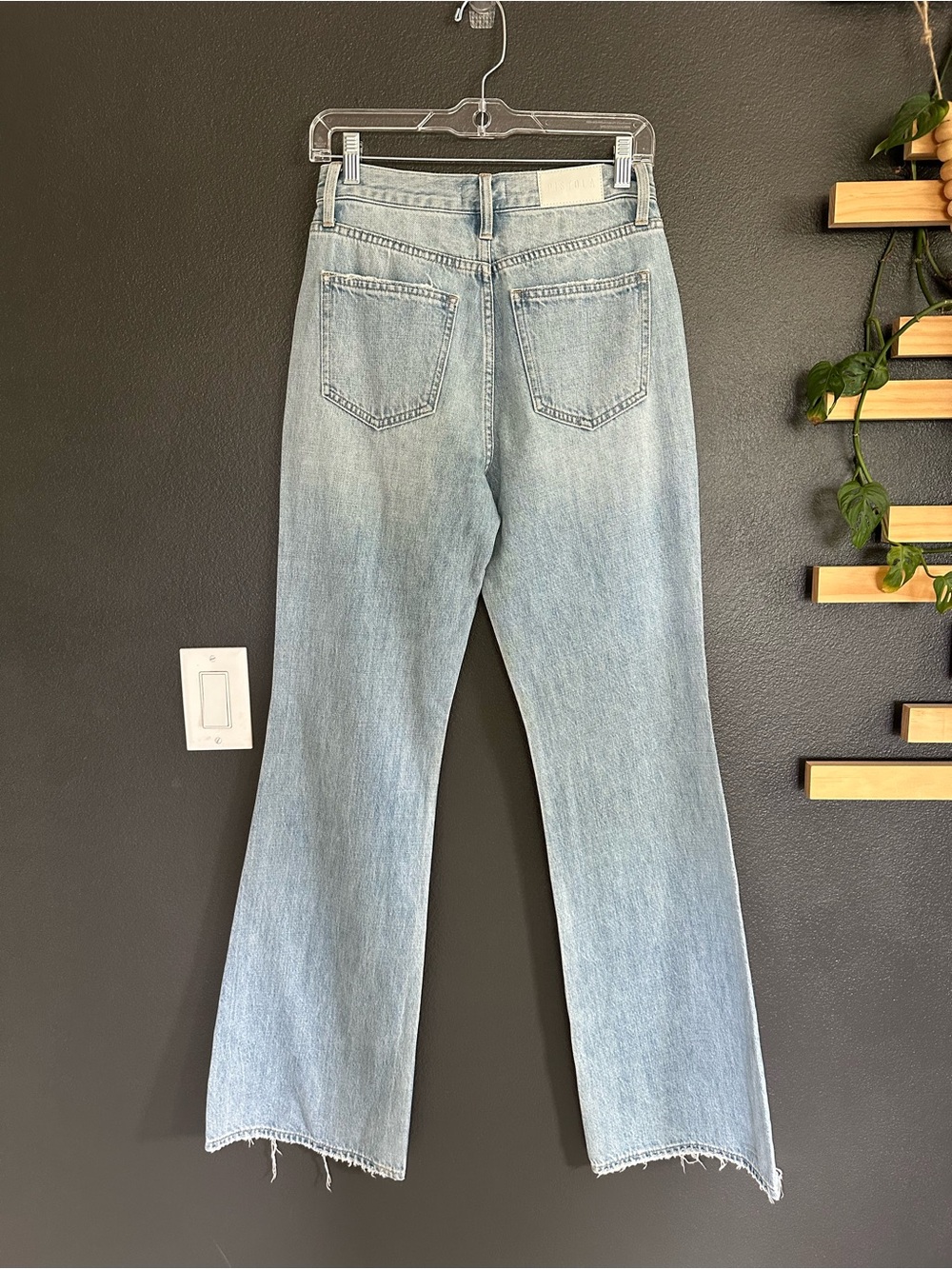 Pistola Stevie High Rise Slim Boot Flare Jeans Light Wash NWOT 26 - Picture 12 of 12